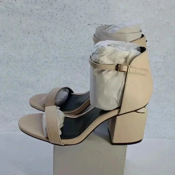 Qupid heeled ankle strap sandals - Picture 8 of 10
